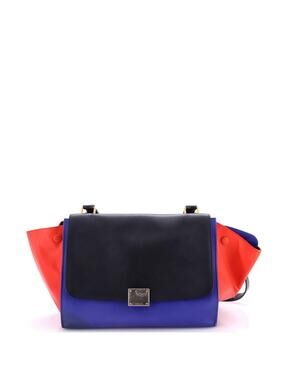 Celine Tricolor Trapeze Bag Leather #379743C44B